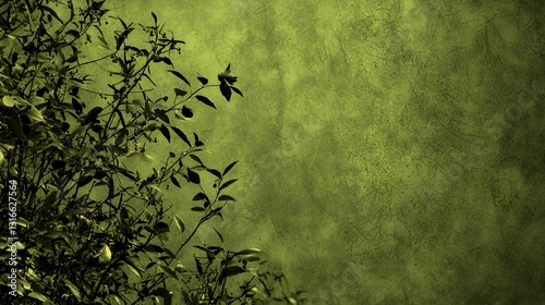 Dark Green Foliage Texture Background