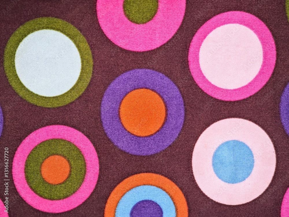 circles of pink and purple circles of pink and purple