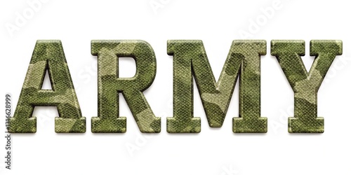 Military Lettering, Army Alphabet, Camo Typography,  Stencil Font,  Veteran Design