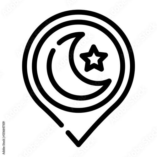 location of Muslim worship