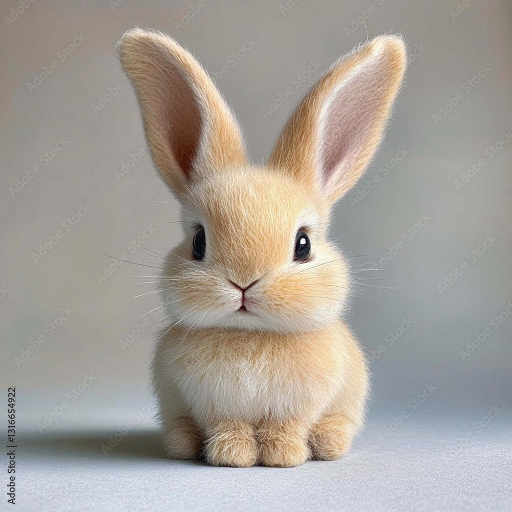 Fototapeta premium A cutie rabbit