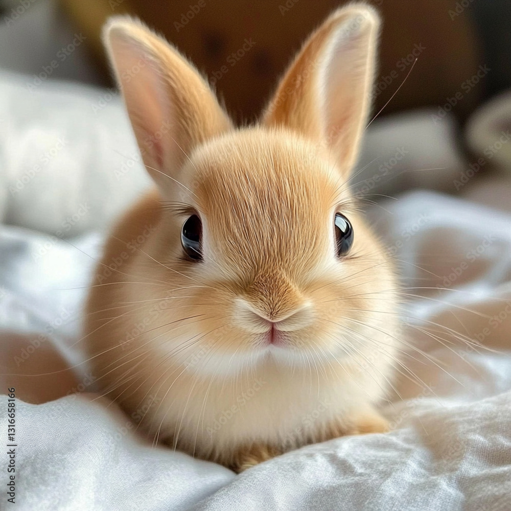 Obraz premium A cutie rabbit