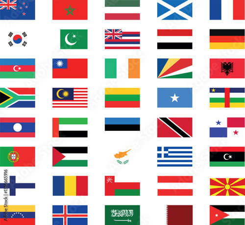 Free Download World flags. National flags set. Flags of countries - GFXLoad