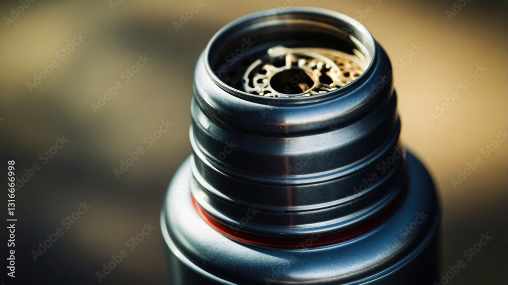 A vibrant thermos image capturing everyday style A vibrant thermos image capturing everyday style
