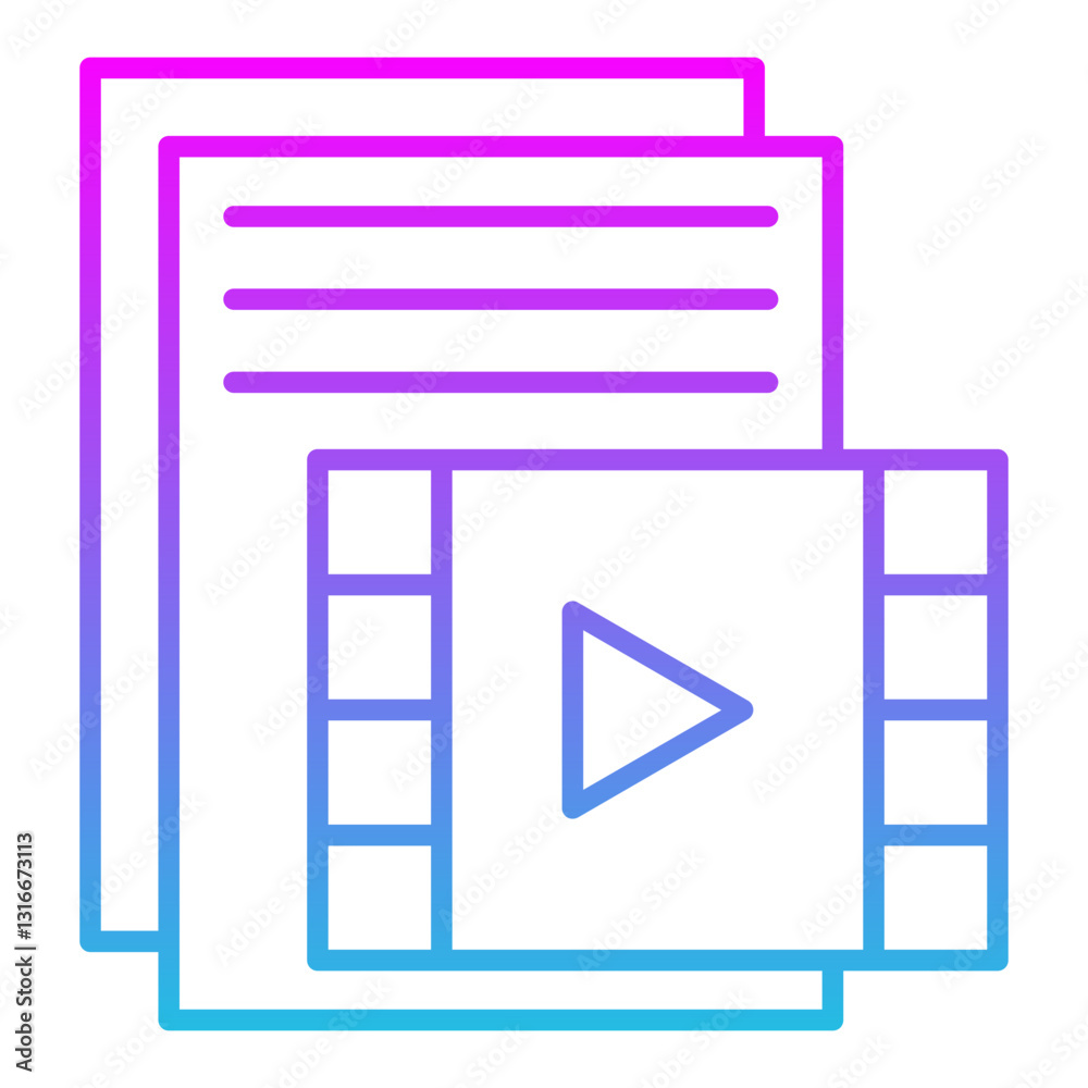 Movie file Icon Movie file Icon