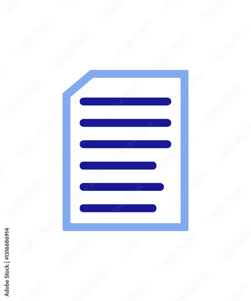 File icon filled with two tone File icon filled with two tone