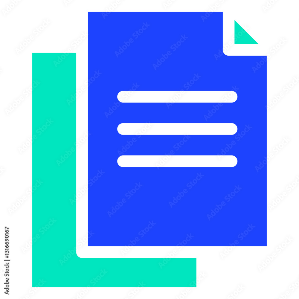 Paper Vector Icon Design Illustration Paper Vector Icon Design Illustration