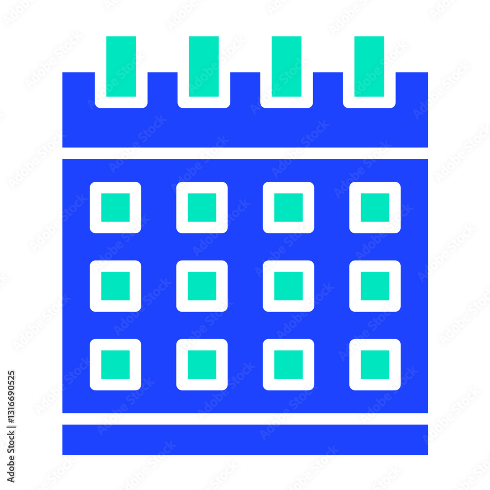 Calendar Vector Icon Design Illustration Calendar Vector Icon Design Illustration