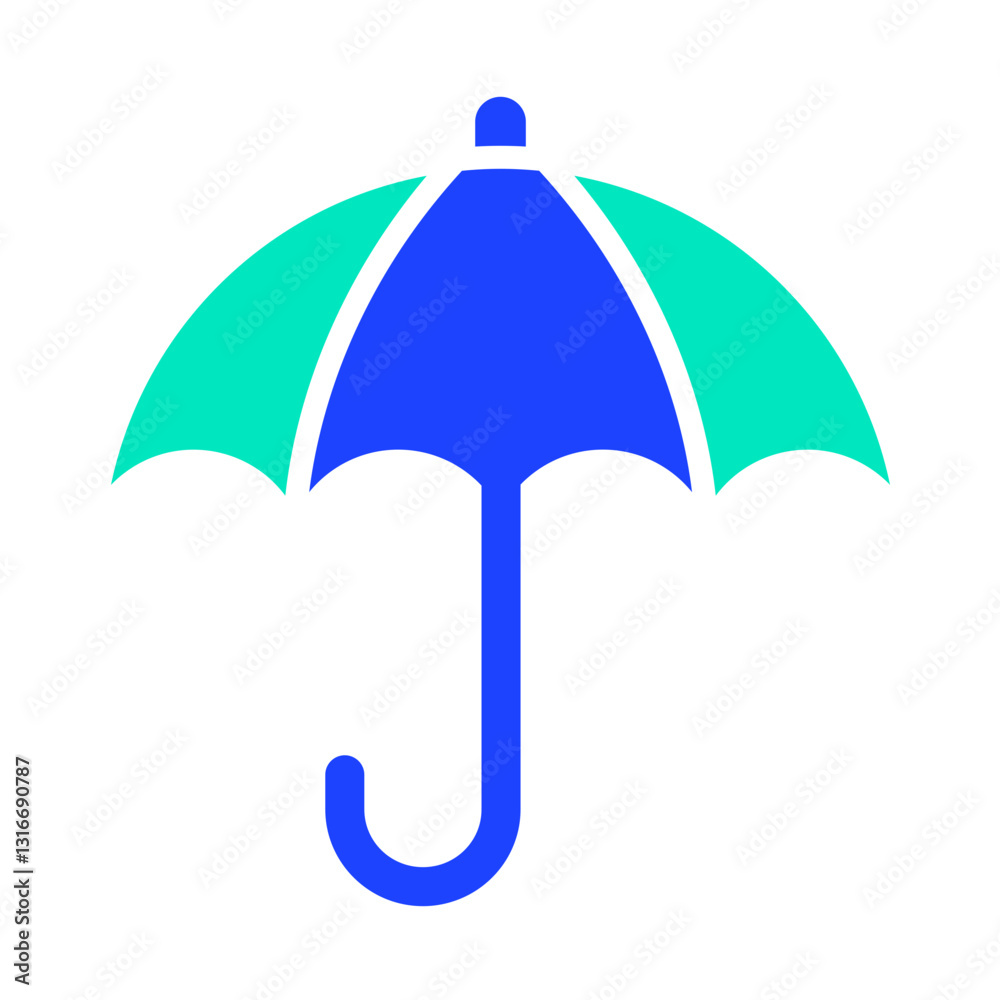 Umbrella Vector Icon Design Illustration Umbrella Vector Icon Design Illustration