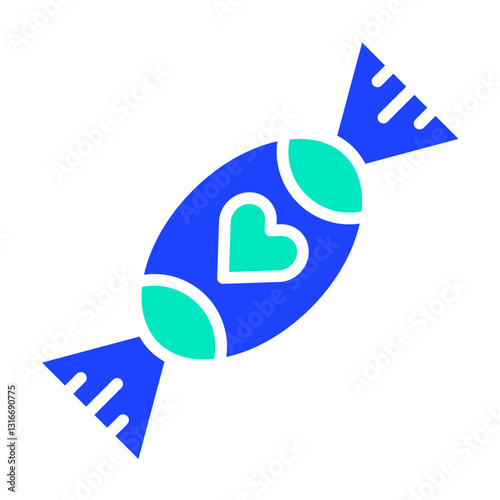 Toffee Vector Icon Design Illustration