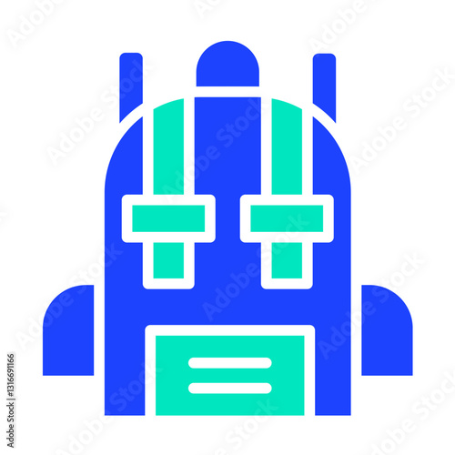 Bagpack Vector Icon Design Illustration