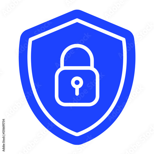 Cyber security Vector Icon Design Illustration