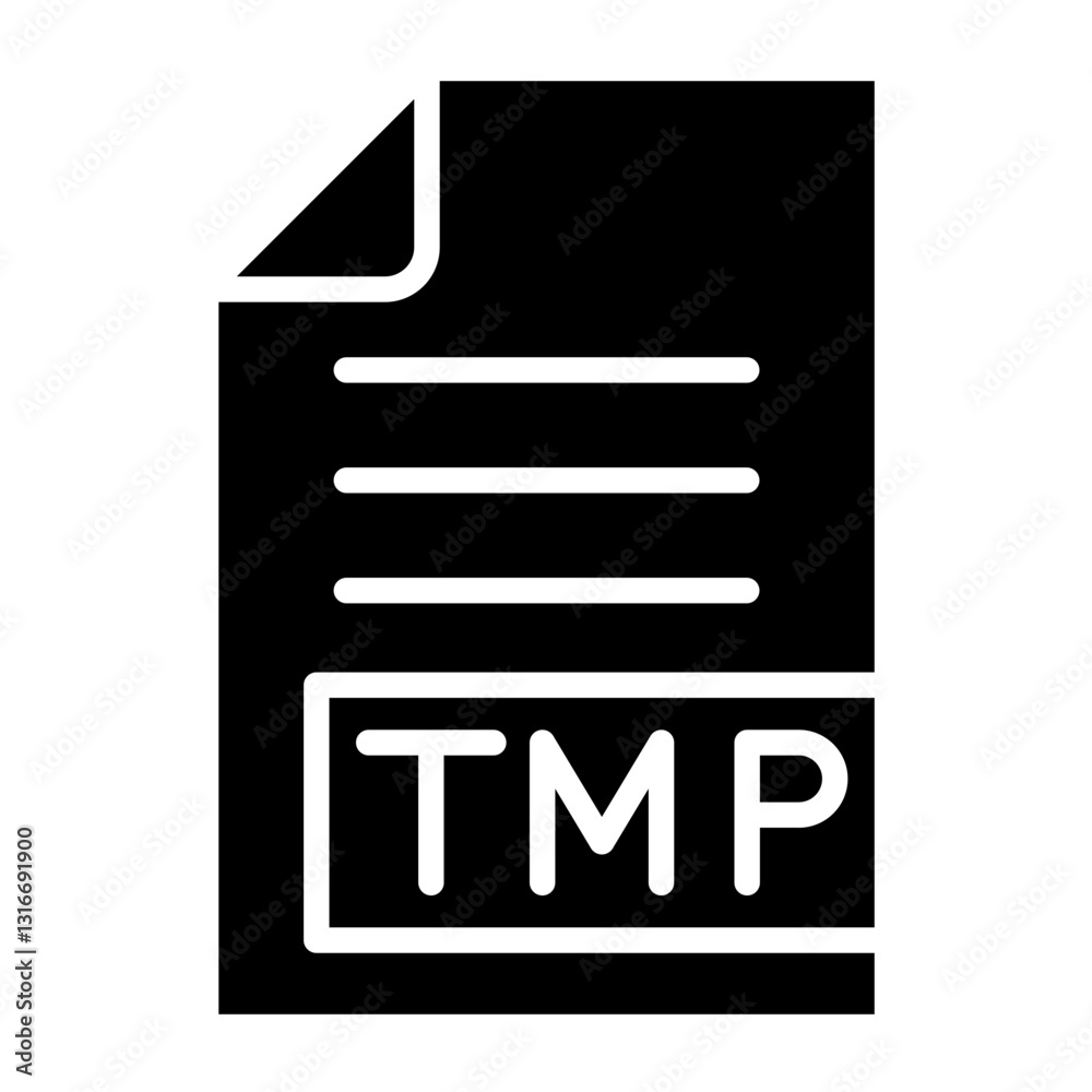 TMP Vector Icon Design Illustration
