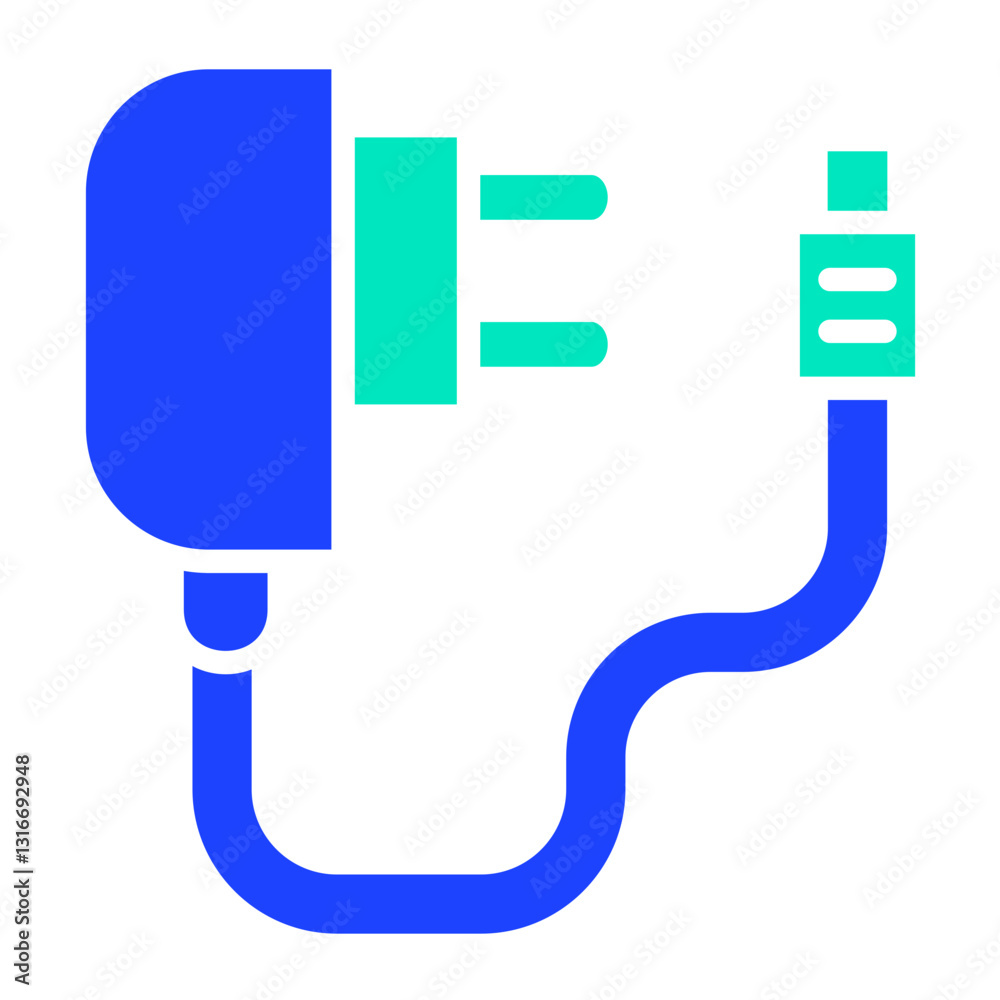 Device Plug Vector Icon Design Illustration Device Plug Vector Icon Design Illustration