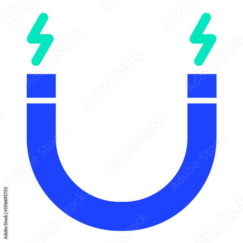 Magnet Vector Icon Design Illustration