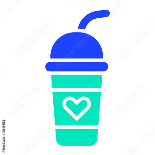 Frappe Vector Icon Design Illustration
