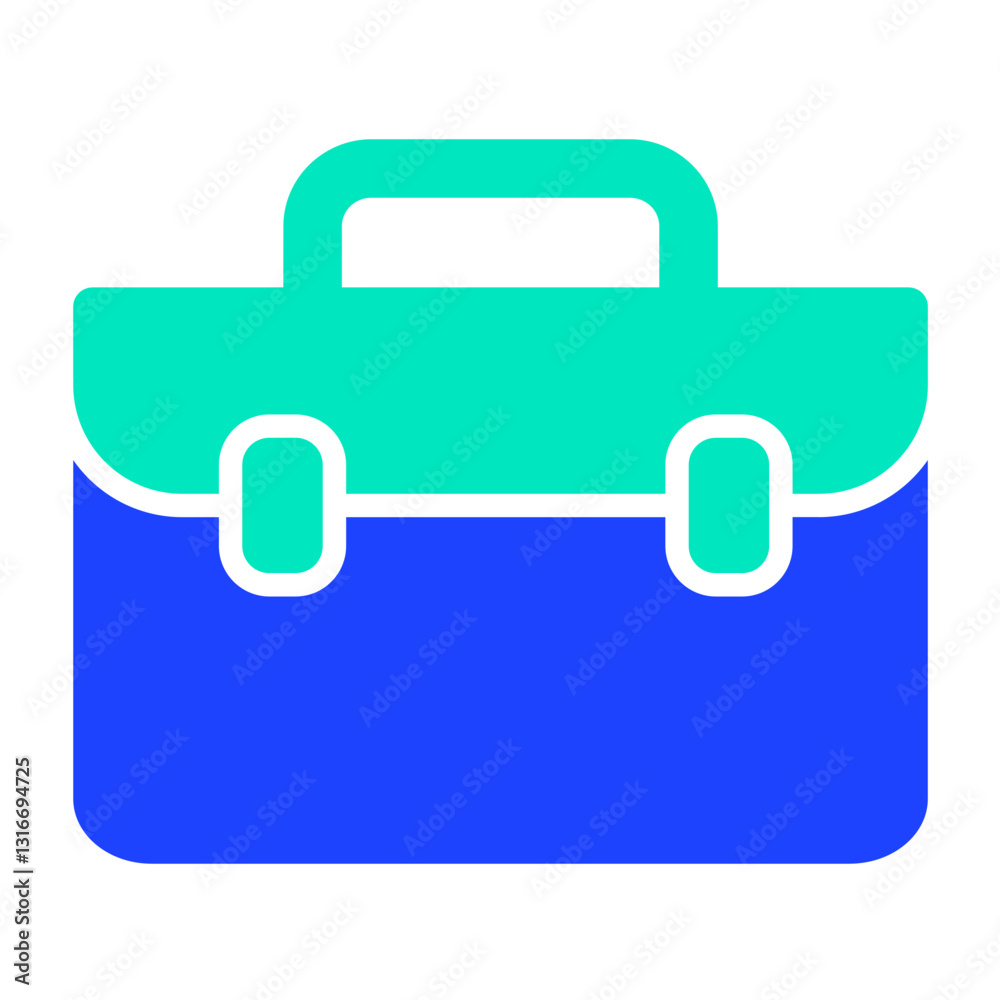 Obraz premium Briefcase Vector Icon Design Illustration