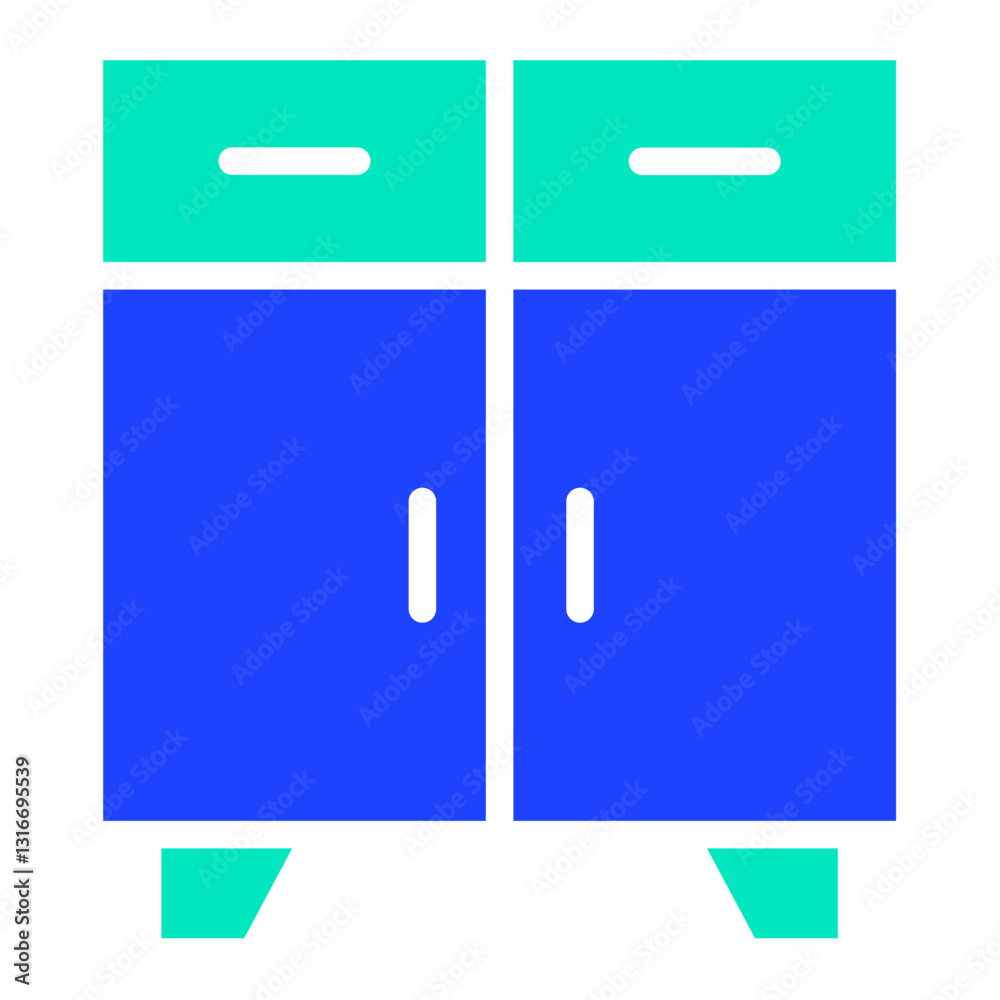 Cupboard Vector Icon Design Illustration Cupboard Vector Icon Design Illustration