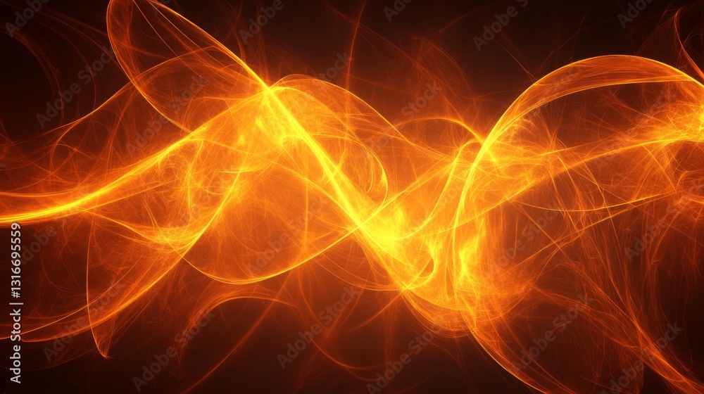 Fototapeta premium Abstract geometric lines forming a dynamic pattern on a dark background, creating a sense of movement and energy, perfect for modern design.