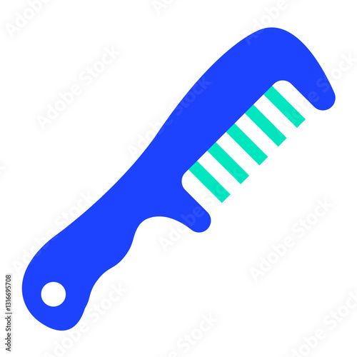 Hair comb Vector Icon Design Illustration