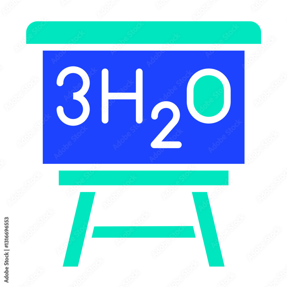 Formula Vector Icon Design Illustration Formula Vector Icon Design Illustration