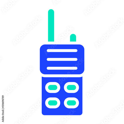 Walkie talkie Vector Icon Design Illustration