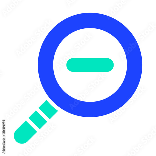 Zoom out Vector Icon Design Illustration