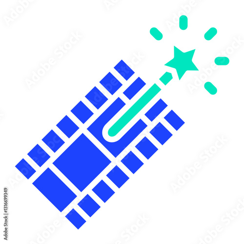 Special effects Vector Icon Design Illustration