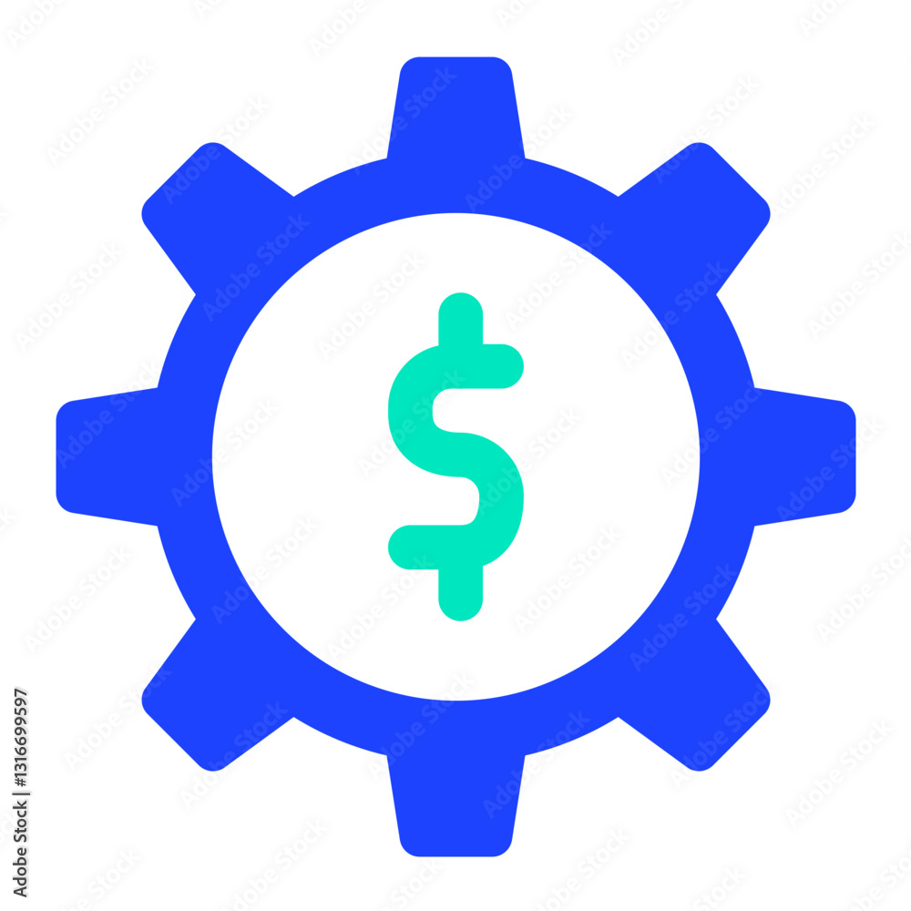 Cog wheel Vector Icon Design Illustration Cog wheel Vector Icon Design Illustration