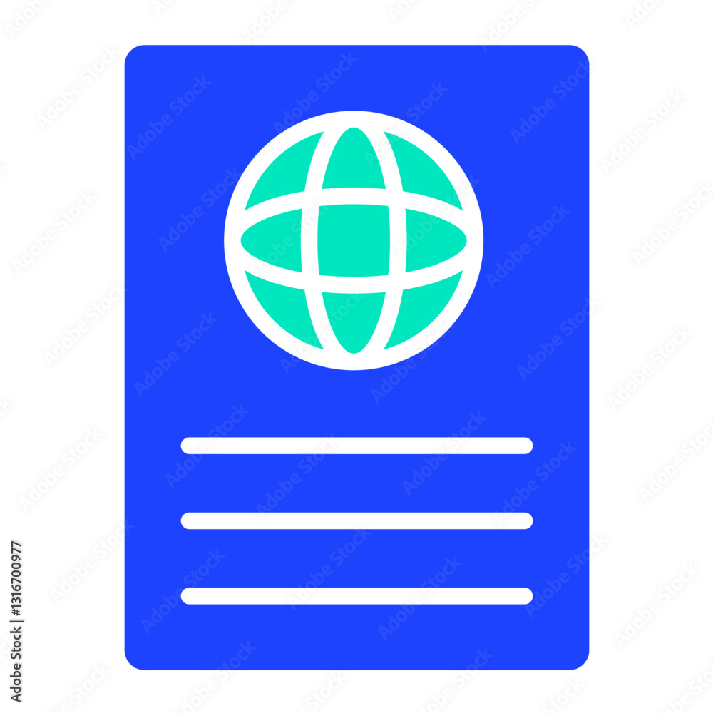 Citizenship Vector Icon Design Illustration Citizenship Vector Icon Design Illustration
