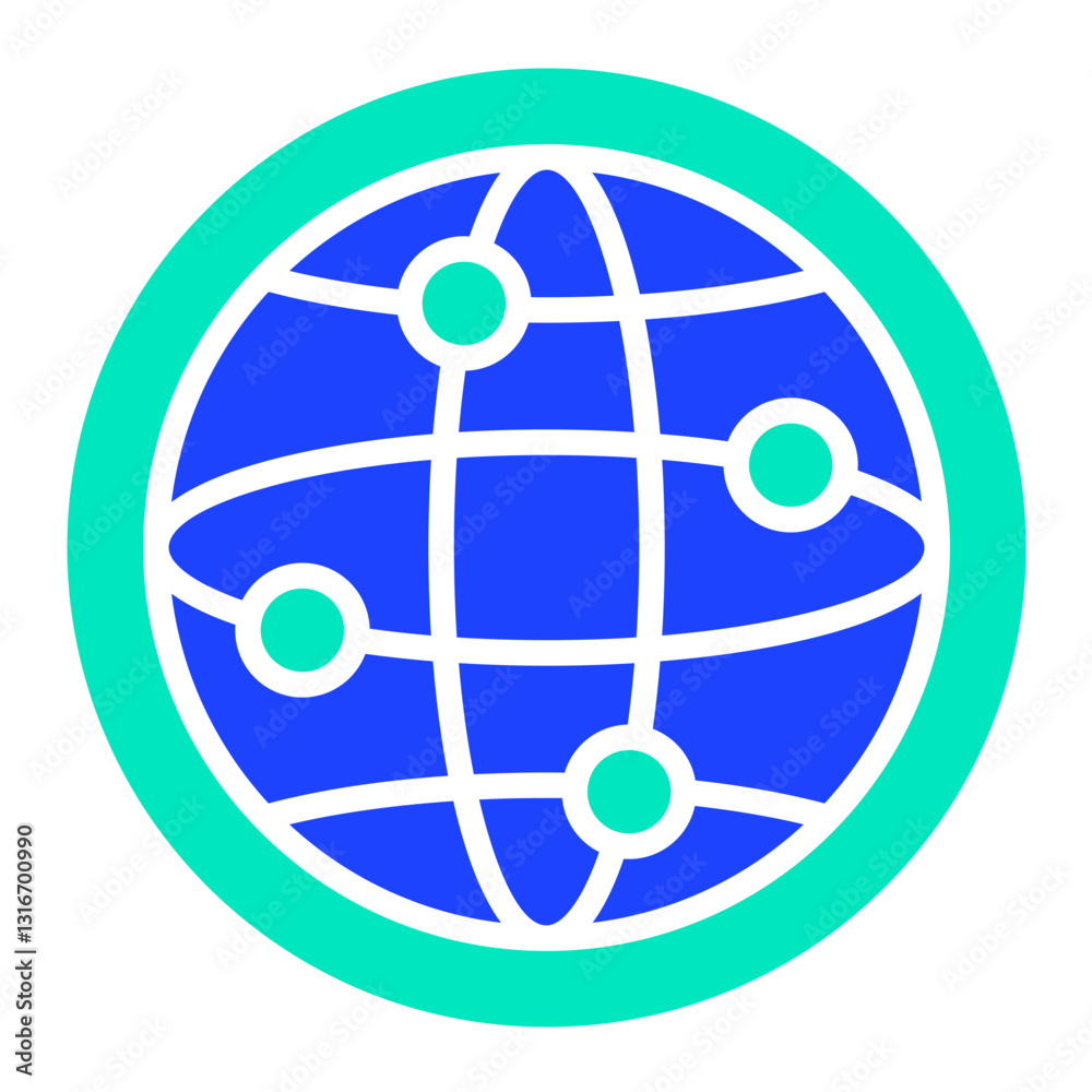 World Wide Vector Icon Design Illustration