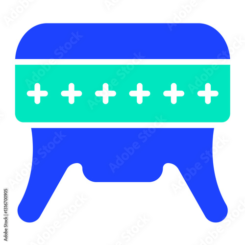 Ottoman Vector Icon Design Illustration
