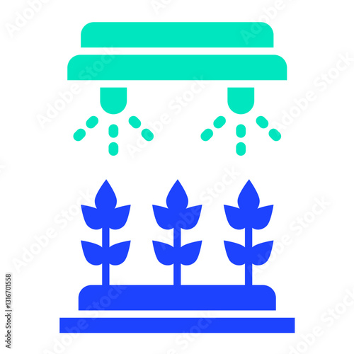 Irrigation Vector Icon Design Illustration
