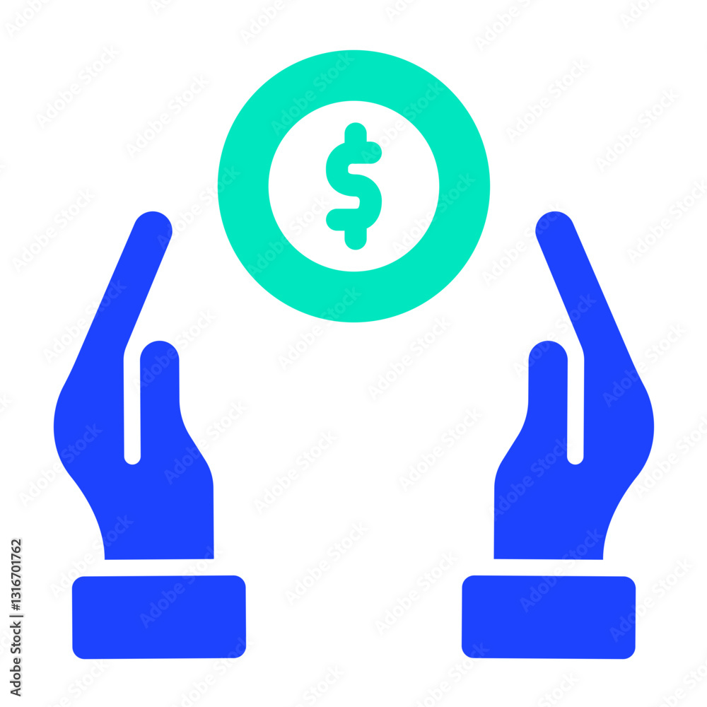 Obraz premium Benefits Vector Icon Design Illustration