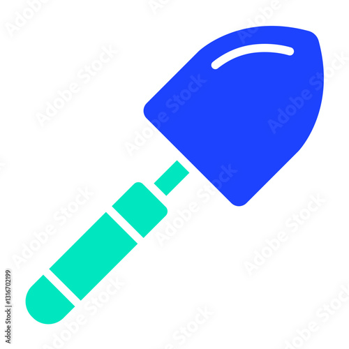 Trowel Vector Icon Design Illustration