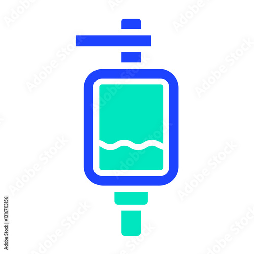 Urinal Vector Icon Design Illustration