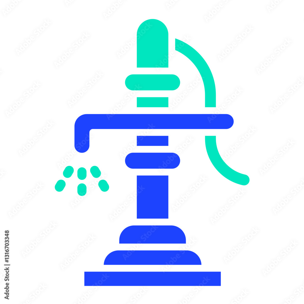 Water Pump Vector Icon Design Illustration Water Pump Vector Icon Design Illustration
