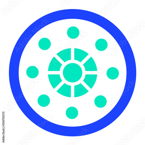 Flange Vector Icon Design Illustration