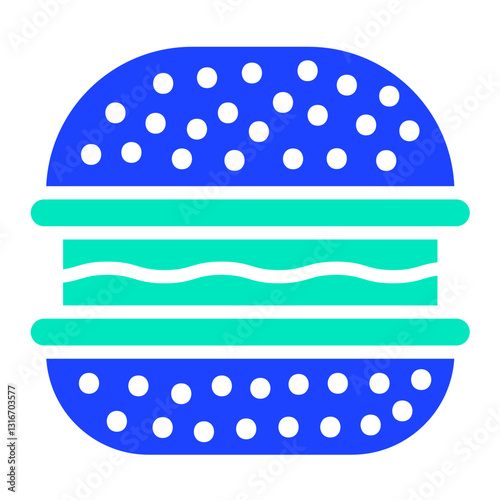 Macaroons Vector Icon Design Illustration