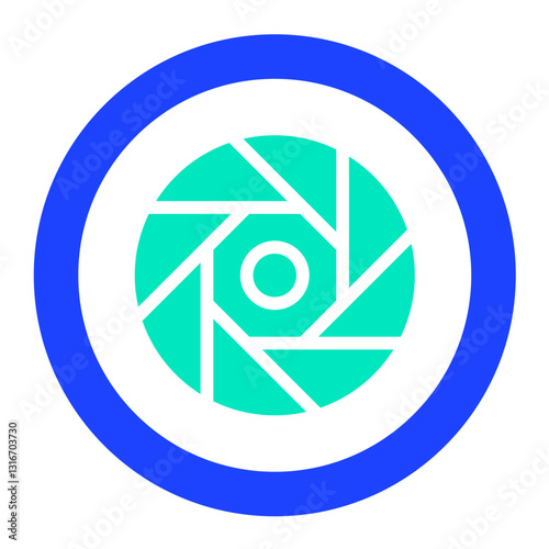 Diafragma Vector Icon Design Illustration