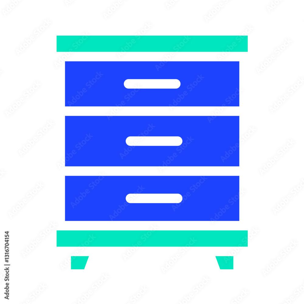 Cabinet Vector Icon Design Illustration Cabinet Vector Icon Design Illustration