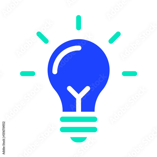 Bulb Vector Icon Design Illustration