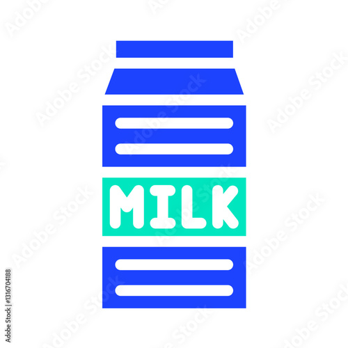 Milk Vector Icon Design Illustration