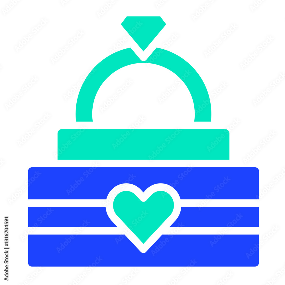 Diamond Ring Vector Icon Design Illustration Diamond Ring Vector Icon Design Illustration