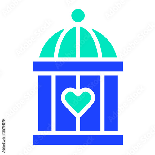 Cage Vector Icon Design Illustration