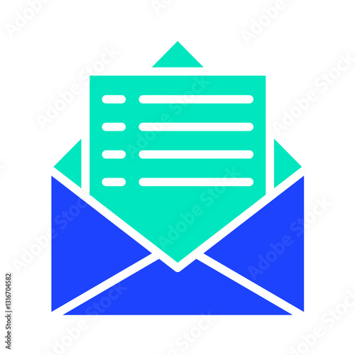 Email Vector Icon Design Illustration