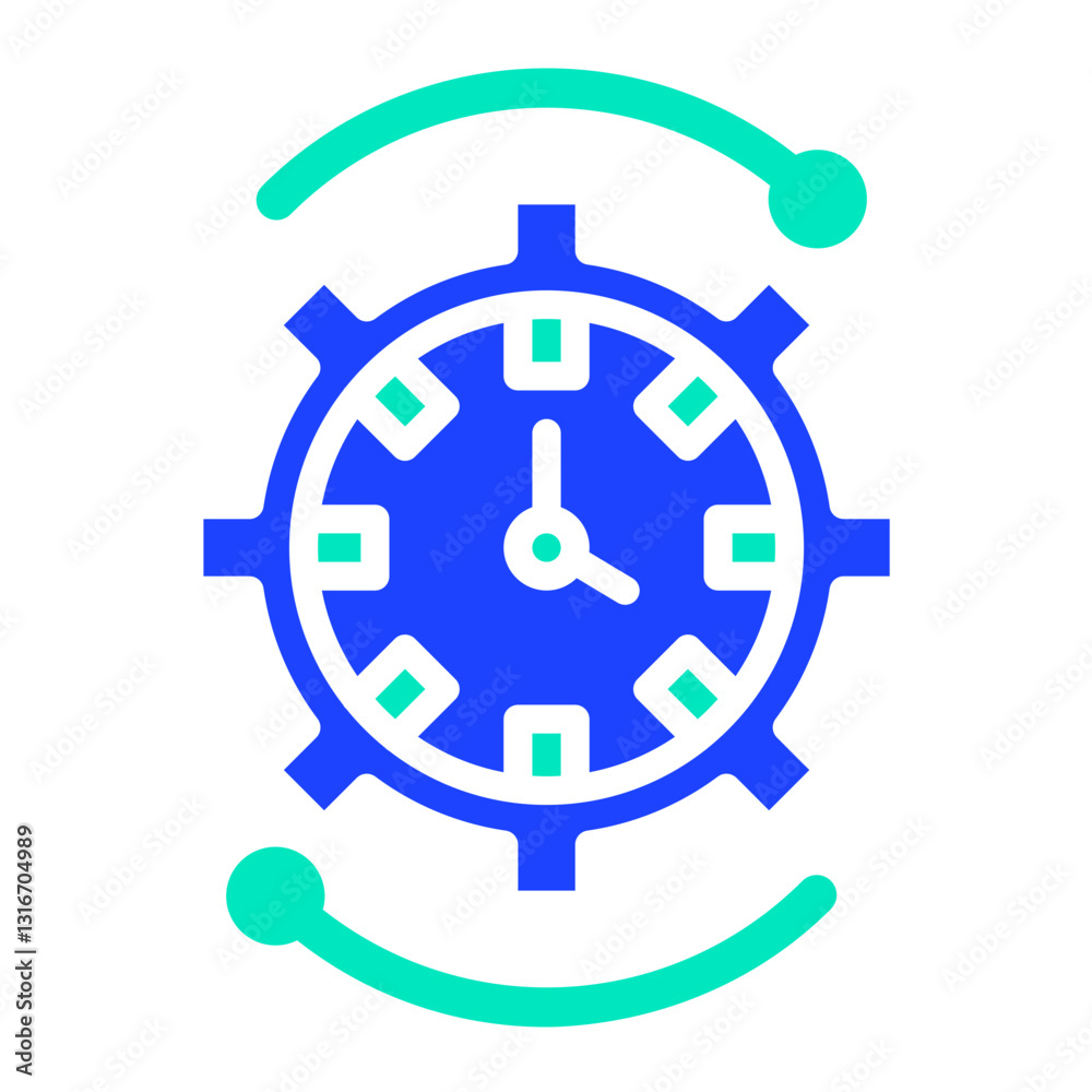 Time Management Vector Icon Design Illustration Time Management Vector Icon Design Illustration
