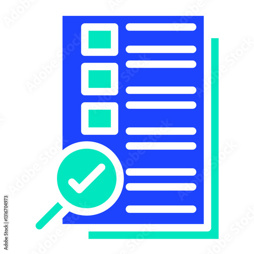 Auditing Vector Icon Design Illustration