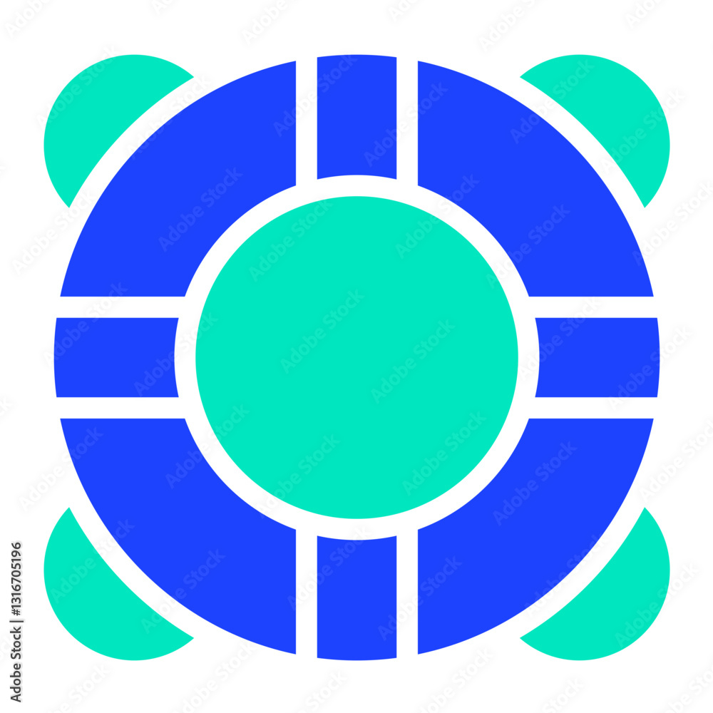 Lifebuoy Vector Icon Design Illustration Lifebuoy Vector Icon Design Illustration