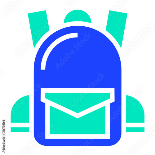 Bagpack Vector Icon Design Illustration